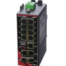 Red Lion Controls/N-Tron SLX-10MG-1 Managed Industrial Ethernet Switch Sixnet SL MNG 8 FE 2comboGE