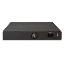 Load image into Gallery viewer, Planet FGSD-1022VHP 8-Port 10/100TX 802.3at PoE + 2-Port Gigabit TP/SFP combo Desktop Switch with LCD PoE Monitor (120W)