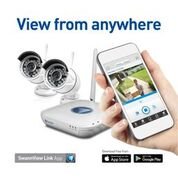 Load image into Gallery viewer, Swann SWNVK-460KH2-US NVK-460 Wi-Fi Security Kit (White)