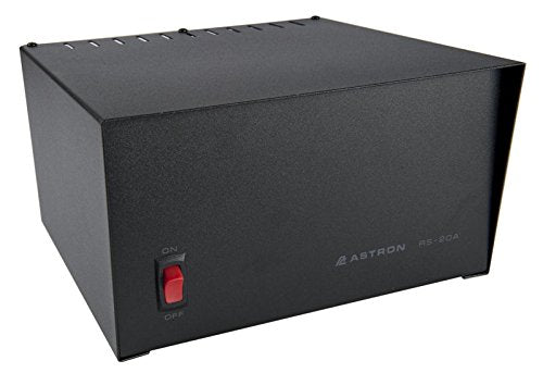 Astron Original RS-20A Power Supply, Linear, Regulated, 20A Peak, 16A Continuous, Output: 13.8Vdc, Input: 105-125V