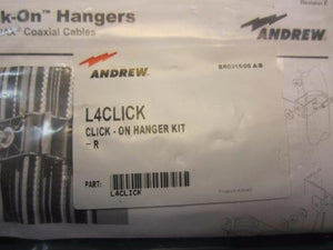 Andrew - L4click - Double Click-On Hanger For 1/2" Coaxial Cable - Kit Of 10