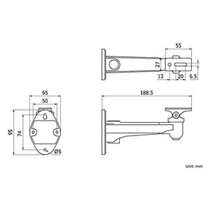 Hik DS-1212ZJ Outdoor Indoor Camera Bracket Wall Mount Stand for Hik Bullet Cameras