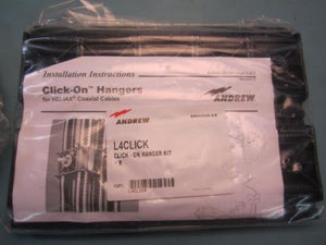 Andrew - L4click - Double Click-On Hanger For 1/2" Coaxial Cable - Kit Of 10