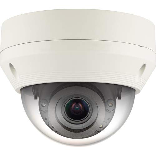 Hanwha Techwin QNV-6070R WiseNet Q 2MP Outdoor Network Dome Camera with 2.8-12mm Varifocal Lens with Night Vision, Weatherproof IP66.