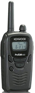 Kenwood TK-3230DX Portable UHF Business Two-way Radio, 4-Digit 7-Segment LCD with Backlight, SELCALL - fleetSync PTT ID and Caller ID Display, 56 Programmable Pre-stored Frequencies, Black