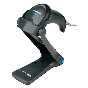 Datalogic QW2420 QuickScan Lite Handheld Omnidirectional Barcode Scanner/Imager(1-D, 2-D and PDF417) with USB Cable and Stand, Black, QW2420-BKK1S