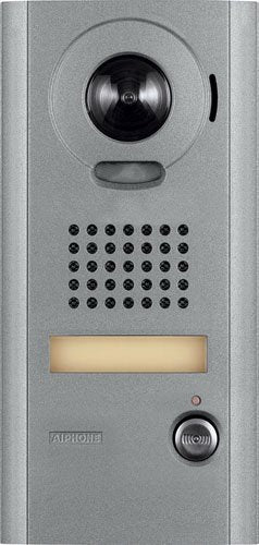 Aiphone Corporation IS-IPDV IP Addressable Video Door Station for IS Series IP Video Intercom, Aluminum Die Cast, 8-1/2 x 4-3/16 x 1-1/8 by Aiphone Corporation