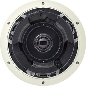 Hanwha Techwin PNM-9080VQ P Series 8MP Outdoor Multi-Sensor Panoramic Network Dome Camera,4 x 2.8-12mm Motorized varifocal Lenses