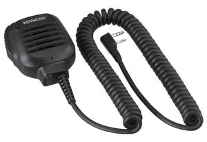 Kenwood KMC-45D Heavy Duty Speaker/Microphone, MIL-STD 810, Upgraded D Version Suitable for DMR/NEXEDGE/Analogue Portables with 2-Pin Connectors and ProTalk Series Radios, 2.5mm Socket for Earpiece