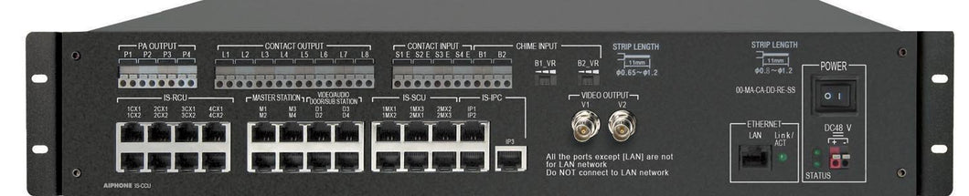 Aiphone Corporation is-CCU Central Control Unit for is Series, Local Hardwired Video Intercom, Steel Plated, 16-3/4