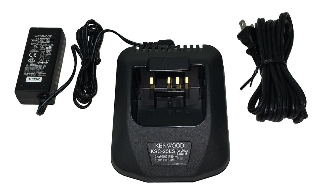 Kenwood KSC-25LSK Rapid Charger for NX-220, NX-320, TK-2140, TK-3140, TK-2160, TK-3160, TK-2170, TK-3170, TK-2360, TK-3360, TK-3173