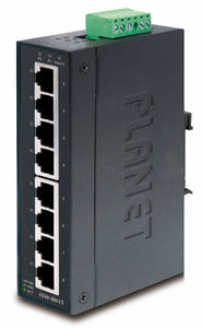 ISW-801T 8-Port 10/100Mbps Industrial Fast Ethernet Switch for Wide Operating Temperature