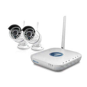 Swann SWNVK-460KH2-US NVK-460 Wi-Fi Security Kit (White)